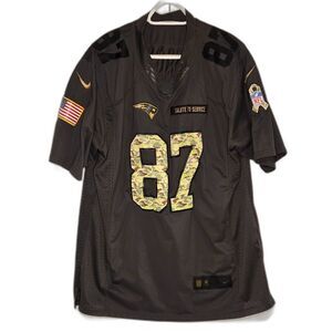 Nike Rob Gronkowski Patriots Salute to Service Limited Jersey Men's Size XL NFL